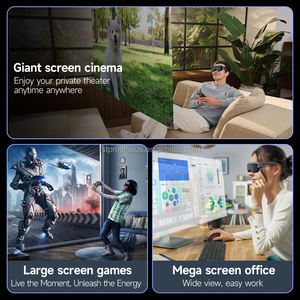 Stock V50 4,9 "Fov 50 pantalla AR <span class=keywords><strong>gafas</strong></span> 1080P HMD OLED alto brillo <span class=keywords><strong>gafas</strong></span> inteligentes con dioptrías para iPad Xbox <span class=keywords><strong>Ps5</strong></span> Pc Gaming - Product Image 5