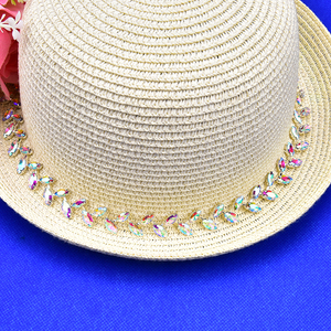 Chaîne de strass œil de cheval en cristal de blé à coudre pour la décoration de bracelets, colliers, vêtements, ceintures, chaussures, chapeaux et projets DIY - Product Image 6