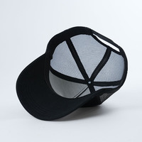 Casquette de baseball unisexe sportive à 5 panneaux, personnalisée, de haute qualité, en coton, avec logo brodé, vente en gros