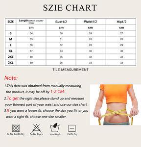 الأكثر مبيعًا تي شيرت نسائي عصري بدون أكمام يسمح بمرور الهواء للتحكم في البطن لقميص قصير - Product Image 6