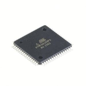 ไมโครคอนโทรลเลอร์ ATmega169PA 8 บิต Atmel AVR สถาปัตยกรรม RISC ที่ได้รับการปรับปรุง ชิป IC กำลังไฟต่ำ แพ็คเกจ TQFP-64 ATMEGA169PA-AU CMOS - Product Image 1