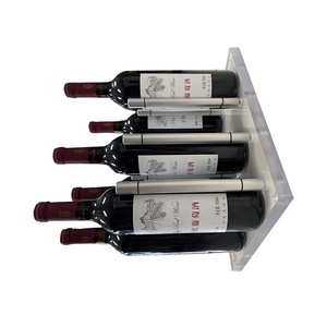 <span class=keywords><strong>Vino</strong></span> de mesa de Metal de hierro solo Alambre de <span class=keywords><strong>vino</strong></span> de la botella de <span class=keywords><strong>vino</strong></span> de estante con mango - Product Image 6