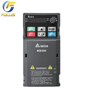 محولات أصلية VFD MS300 0.4KW 3 مراحل العاكس VFD1A5MS43ANSAA لدلتا