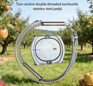 <span class=keywords><strong>Trampa</strong></span> de resorte de acero inoxidable con cable de 4 mm y tuercas de repuesto de estado sólido para señuelos de caza de jabalí y conejo - Product Image 2