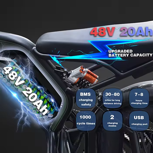 Bicicleta Eléctrica de Montaña para Adultos, 48V 1000w, Batería de Iones de Litio de Alto Rendimiento, 60km de Autonomía - Product Image 1