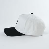 Logotipo bordado de 5 paneles estructurado personalizado 2 tonos a Marco gorra de béisbol gorras Snapback