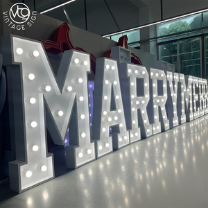 Personalizar marquesina números Led letra grande personalizada A & J luces 5 pies listo para enviar 3 pies marquesina alfabeto frontera puerta trasera letras - Product Image 2