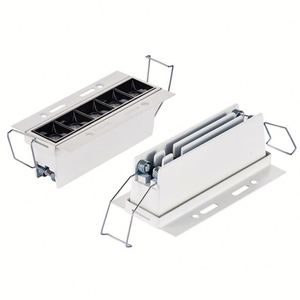 7 Wát đương đại <span class=keywords><strong>trimless</strong></span> Led <span class=keywords><strong>Downlight</strong></span> NHÔM VUÔNG lõm chiếu sáng với cao CRI và Dimmable cho phòng khách - Product Image 2