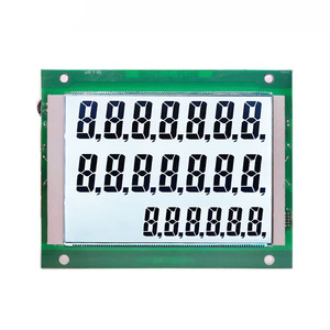 Écran LCD à <span class=keywords><strong>code</strong></span> segmenté 886 de 8,4 pouces pour distributeur de carburant, intégré avec circuit intégré 74HC86D et interface SPI - Product Image 2