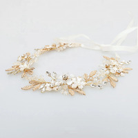 De mariage casque Offres Spéciales Cristal Princesse casque de mariée Perle Cheveux Accessoires Fantaisie Coiffes Femmes
