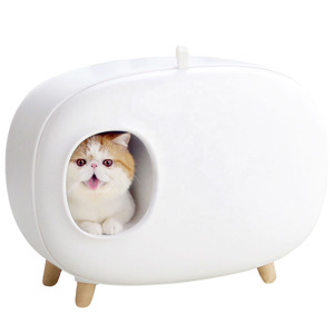 Litière pour chat de style classique, légère, en plastique écologique, fermée, pour l'entraînement, vente en gros mondiale, options multicolores - Product Image 6