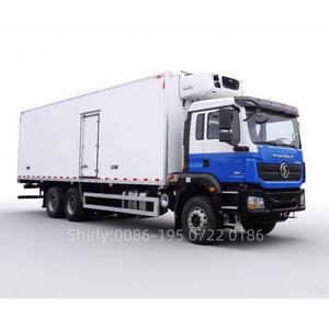 Shacman กล่องใส่ตู้เย็นดีเซลมาตรฐานการปล่อยก๊าซยูโร6สำหรับเก็บเนื้อไก่แช่แข็ง - Product Image 1