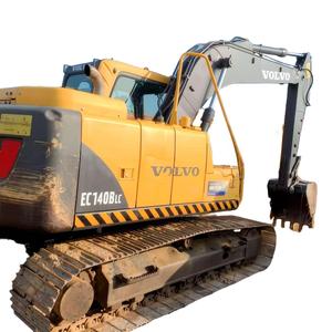 Excavatrice hydraulique sur chenilles de taille moyenne VOLVO EC140B EC140D d'occasion, 14 tonnes, modèle 2023, boîte de vitesses incluse, en stock - Product Image 1