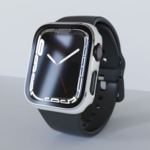Étui rigide Compatible avec <span class=keywords><strong>Apple</strong></span> watch 7 41mm 45mm avec protecteur d'écran en verre trempé Ultra-mince HD couvercle de protection transparent - Product Image 3