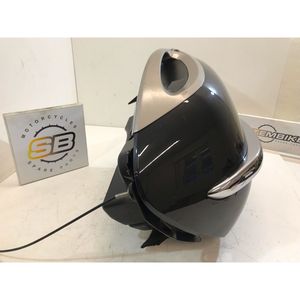 Bauletto Posteriore Moto BMW 40L Nero con Finiture Cromate e Luce Indicatore LED per K1200LT 2004-2009 - Product Image 4