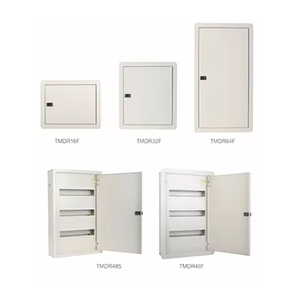 Boîtier de disque dur métallique TMDR64F, bloc de distribution sur rail DIN 12 voies, boîte de distribution MCB, unité de consommation IP40 230V - Product Image 4