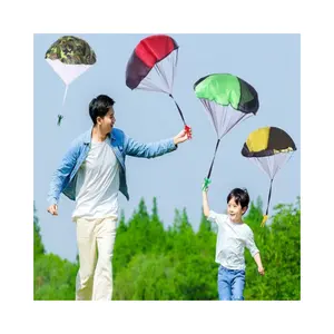 Outdoor Sports Toys Paraglider Versatile Cute Little Mini Toy Hand Thrown Parachute Toy