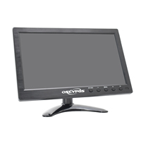 Coche hogar tienda uso 10,1 pulgadas pantalla Mini VGA HD entrada con pantalla REPRODUCTOR DE Dvd función pequeño hogar escritorio LCD ordenador Monitor