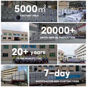 Ngoài trời mát bay hơi 18000m ³/h Bên Cửa thoát khí EVAP điều hòa không khí thương mại bảo hiểm lớn hoạt động đơn giản - Product Image 2