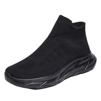 Chaussures d'été pour femmes 2025 Nouvelles baskets décontractées de course à pied Semelle EVA souple Maille respirante Style coréen Chaussures à enfiler tissées volantes