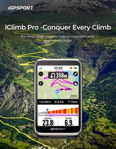 Ordinateur de vélo <span class=keywords><strong>GPS</strong></span> BiNavi, écran tactile 3,5 pouces, navigation cartographique, contrôle de la musique, conseils de montée, ordinateur de vélo <span class=keywords><strong>GPS</strong></span> sans fil - Product Image 3