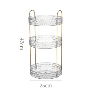 OWNSWING Rotating Makeup Organizer for Vanity 360 Spinning <strong>Skincare</strong> Organizers <strong>Holder</strong> Make up Cosmetic Organizer for Bathroom - Product Image 6