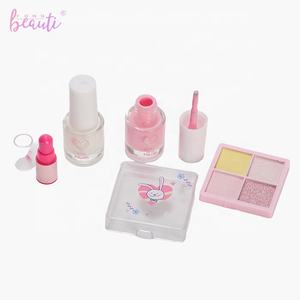 Juego de <span class=keywords><strong>Maquillaje</strong></span> de Juguete Personalizado al por Mayor con <span class=keywords><strong>Estuche</strong></span> Portátil para Niños, Juego de <span class=keywords><strong>Maquillaje</strong></span> de Ojos y Uñas - Product Image 5