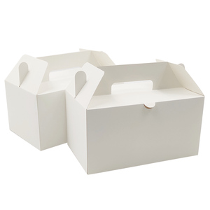 Commercio all'ingrosso della fabbrica di cibo da asporto imballaggio scatola di pollo fritto scatola di imballaggio con manico - Product Image 3