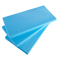 Isolation thermique en panneau extrudé XPS haute densité pour murs extérieurs Toits Chauffage par le sol B1 Grade Couleurs personnalisées