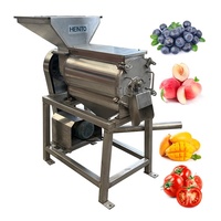 Pompoenpulpmachine Met Hoge Productiviteit/Mango-Ontstoner En Pulpmachine/Fruitpulpextractiemachine