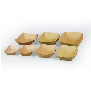 Bandeja de Papel para Servir Alimentos, Cajas para Llevar, Cajas Personalizadas para Restaurantes, Caja de Papel para Alimentos para Llevar - Product Image 2