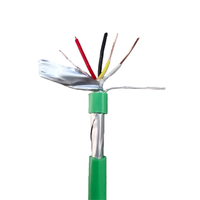 Câble KNX en cuivre massif avec gaine PVC IP67, 4 conducteurs, paire torsadée pour bâtiment, 2x2x0.8mm, prix usine