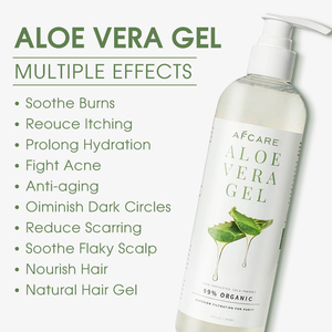 Gel d'<span class=keywords><strong>Aloe</strong></span> <span class=keywords><strong>Vera</strong></span> Sans Parabène pour le Corps, les Mains et le Visage, Biologique, Vegan, Acide Hyaluronique & Hydratant, Nourrissant, Apaisant, Marque Privée - Product Image 2