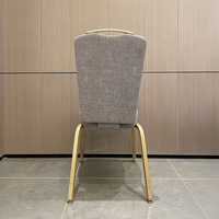 Chaises de restaurant pliantes modernes et minimalistes de la marque Silver Horse, pour banquets de mariage, dossier haut
