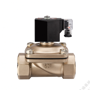 Vente de liquidation COVNA B2B, électrovanne à eau en acier inoxydable et en laiton de 2 pouces, électrovanne à gaz 220V AC - Product Image 1