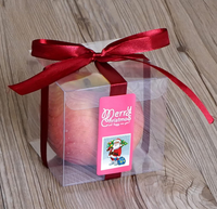 Boîtes Cadeaux Transparentes en PET Recyclé pour Macarons, Cupcakes, Chocolats, Bonbons, Savons, Sandwiches, Sucre – Personnalisables, à l'Unité