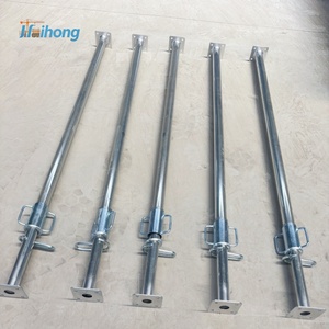 Puntales Metálicos de Acero para Andamios de Construcción, Puntales de Apuntalamiento Ajustables para Venta, Tubería de Acero para Andamios - Product Image 1