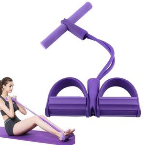 Fitness Home Multifunction Tension Yoga Stretching Slimming Training Yoga Pedal <strong>Pullers</strong> Sit up Bar <strong>Elastic</strong> Rope Resistance Band