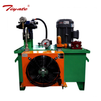 Groupe hydraulique servo Tiyate à faible consommation d'énergie et faible bruit avec entraînement Inovance en acier inoxydable et contrôle multi-circuits