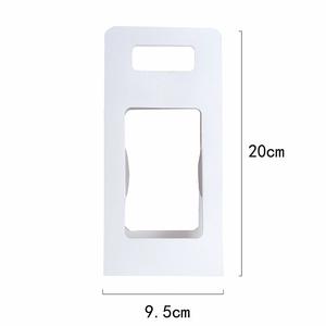 IMEE personalizzato scatola di imballaggio barattolo con manico scatola portatile per portabicchieri bianco rosso Kraft - Product Image 3