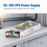 Alimentation UPS SC-180 110V 220V AC vers 13.8V 27.6V DC 180W à sortie unique SMPS avec fonction de charge