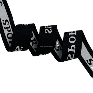 Quảng Đông xinde nhà máy bán hàng trực tiếp Jacquard mềm ban nhạc đàn hồi boxer quần short dây thắt lưng vải polyester + nylon tùy chỉnh - Product Image 1