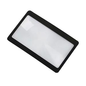 <span class=keywords><strong>Pvc</strong></span> 신용 카드 돋보기 초박형 프레넬 휴대용 돋보기 전문 하이 퀄리티 로그를 인쇄 할 수 있습니다 - Product Image 4