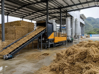 Broyeur de bois industriel et concasseur fin pour biomasse, équipement de broyage des déchets agricoles