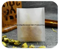 Sachets de thé en pâte de bois thermoscellables, filtres à thé vides, 2 x 3 pouces, blancs, compostables, 100 pièces pour thé en vrac