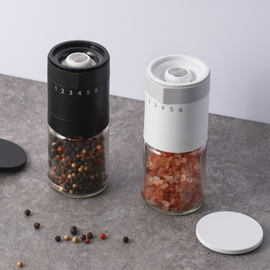 Nouveau Design 2025 Moulin à Épices Manuel Portable avec Meule en Céramique et Réglage de la Finesse, Ensemble de Moulins à <span class=keywords><strong>Sel</strong></span> et Poivre pour la Cuisine - Product Image 1