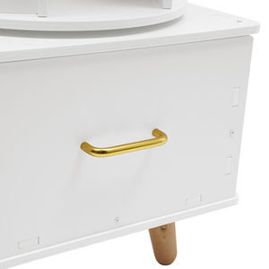 Tủ Sách Màu MDF xoay bóng cao với ngăn kéo giá sách - Product Image 4