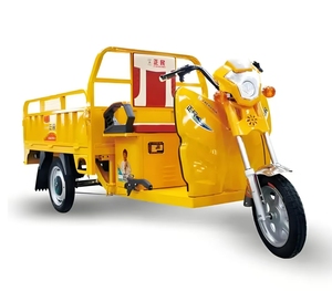 รถสามล้อบรรทุกสินค้าไฟฟ้า รถมอเตอร์ไซค์ขายของเชิงพาณิชย์ รถสามล้อบรรทุกสินค้าแบบมีมอเตอร์ TVS Moto Electrica รถสามล้อริคชอว์ - Product Image 3