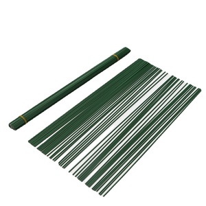 Tige en fer de 40 cm pour fleurs artificielles, fil de fer pour fleurs, ruban floral - Product Image 4