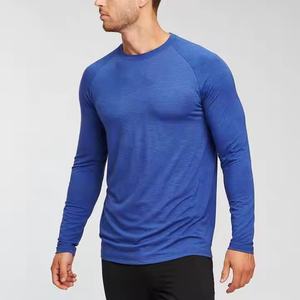 Pull en tricot à col rond pour homme, nouveau design du fabricant, automne, hauts de sport, t-shirt à manches longues pour homme - Product Image 2